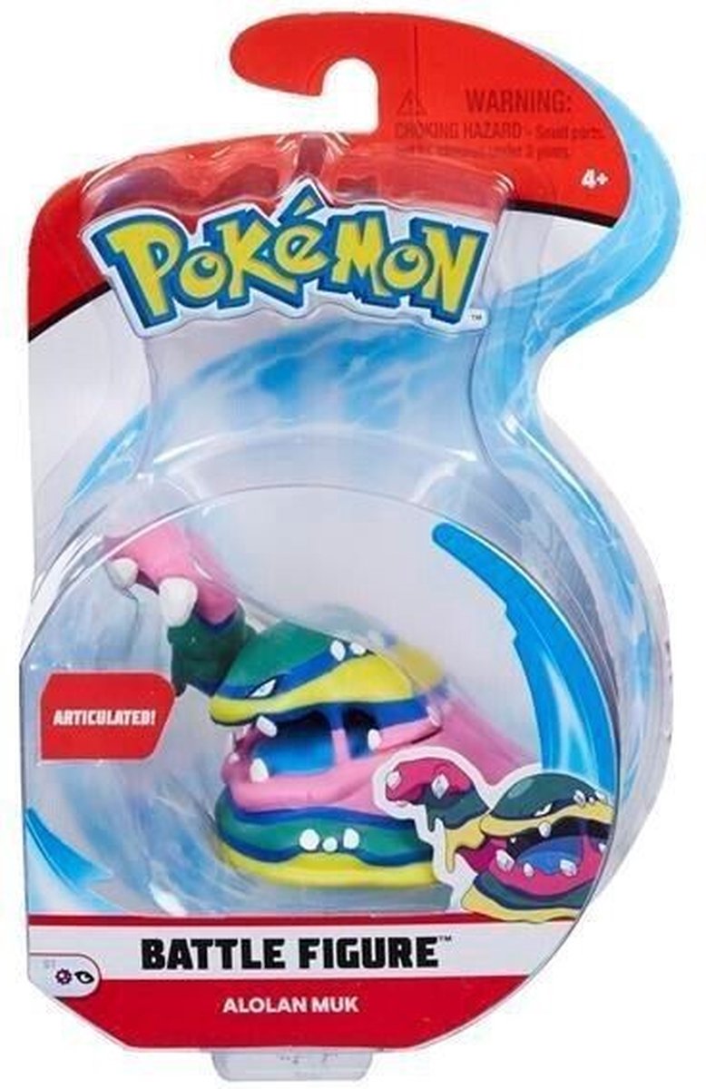 Pokémon pokemon battle figure pack alolan muk