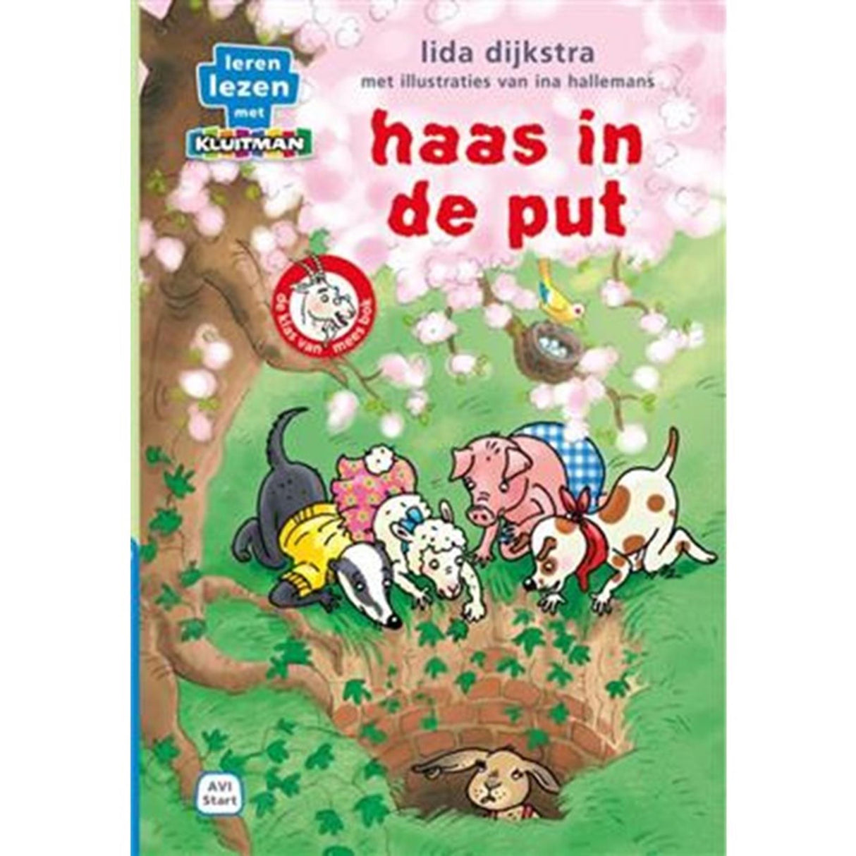 Kluitman haas in de put