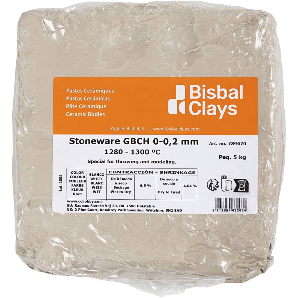 Creativ company http: www.cchobby.nl stoneware-klei-off-white-5-kg-1-doos-789670
