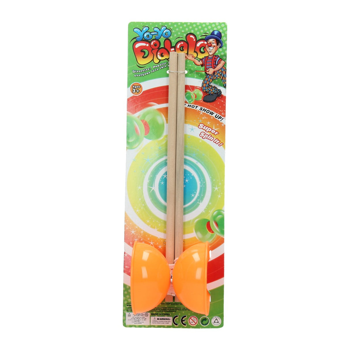 Diabolo oranje