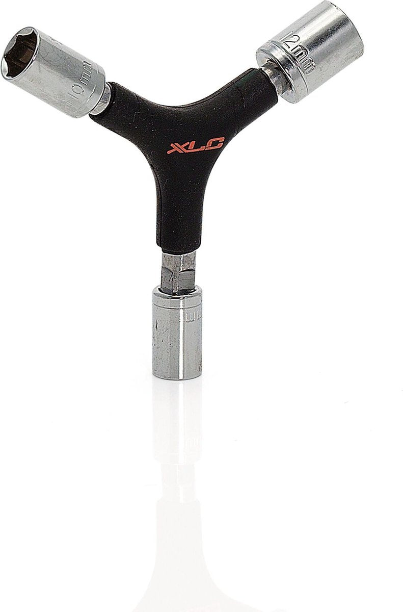 Xlc to-m01 dopsleutel - 8 10 12mm - zwart zilver