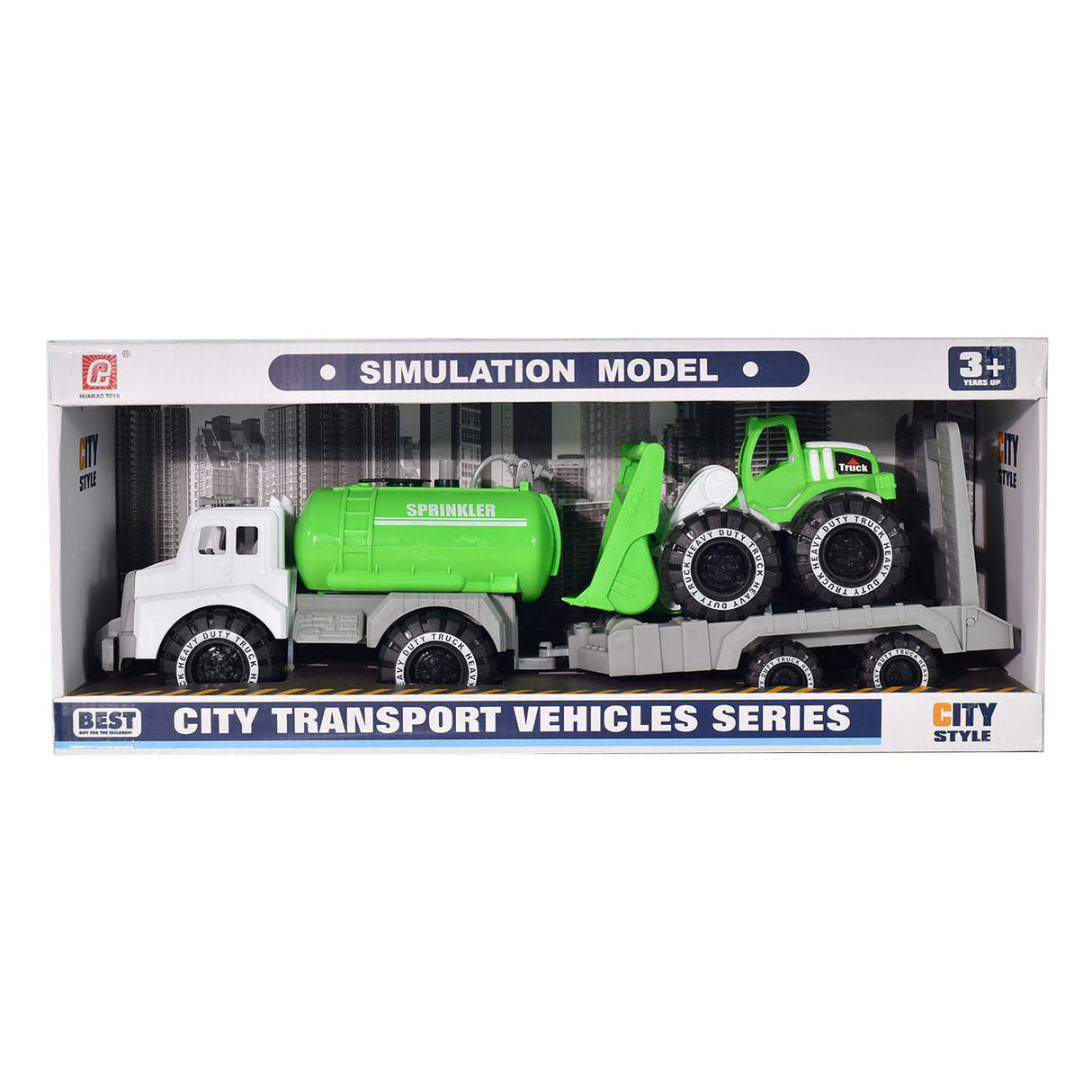 Ty ci service sproeiwagen met voorlader