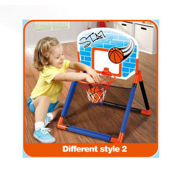 Lobbes speelgoed bv lobbes basketbalbord speelgoed voor deur en staand gebruik - basketbalset.