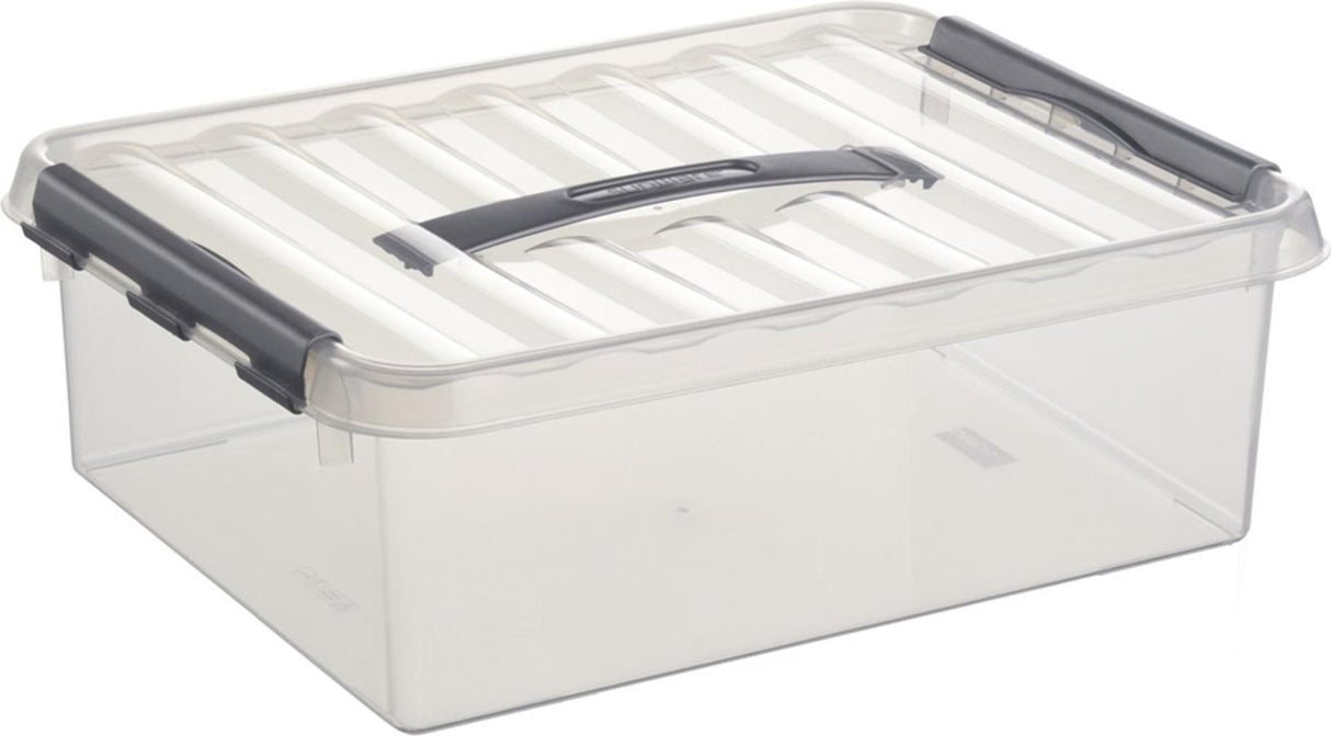Sunware q-line opbergbox 10l transparant