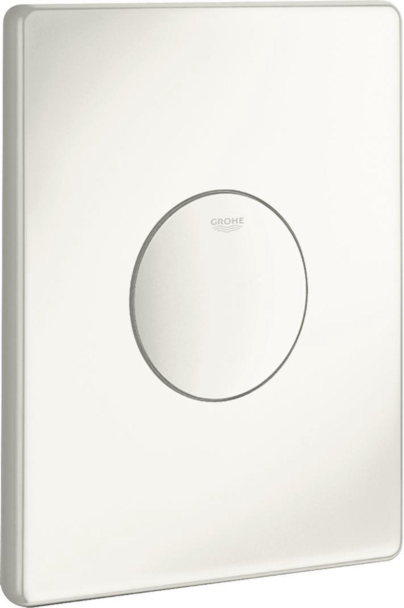 Grohe skate wc bedieningsplaat sf verticaal 156x197mm wit