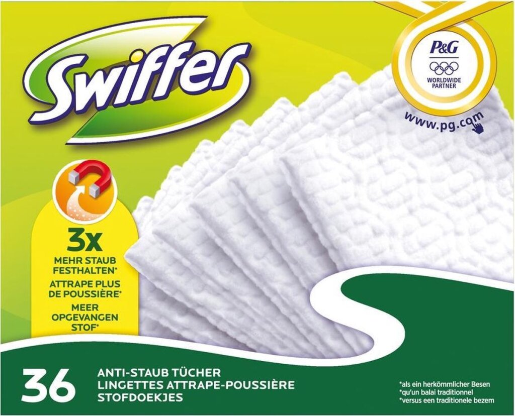 Swiffer doekjes 36 navullingen met heerlijke citroen limoen en sinaasappel