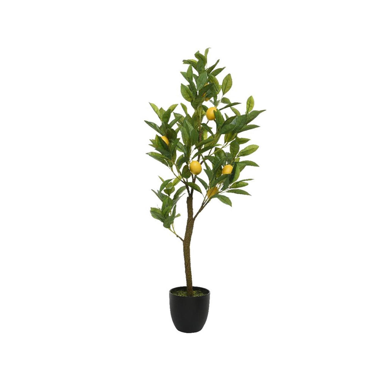 Decoris kunstplant citroen 35x25x92cm