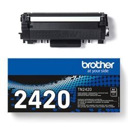 Tonercartridge brother tn2420 nr. tn-2420 zwart