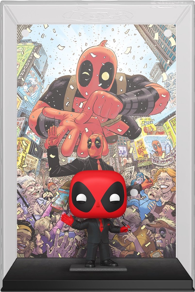 Funko pop comic cover: marvel - deadpool - pop #46