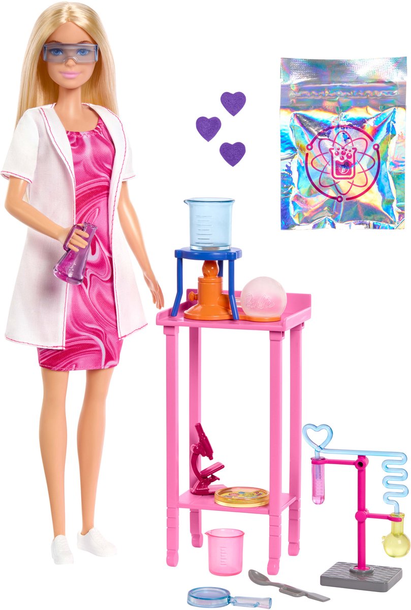 Barbie careers wetenschapper - pop