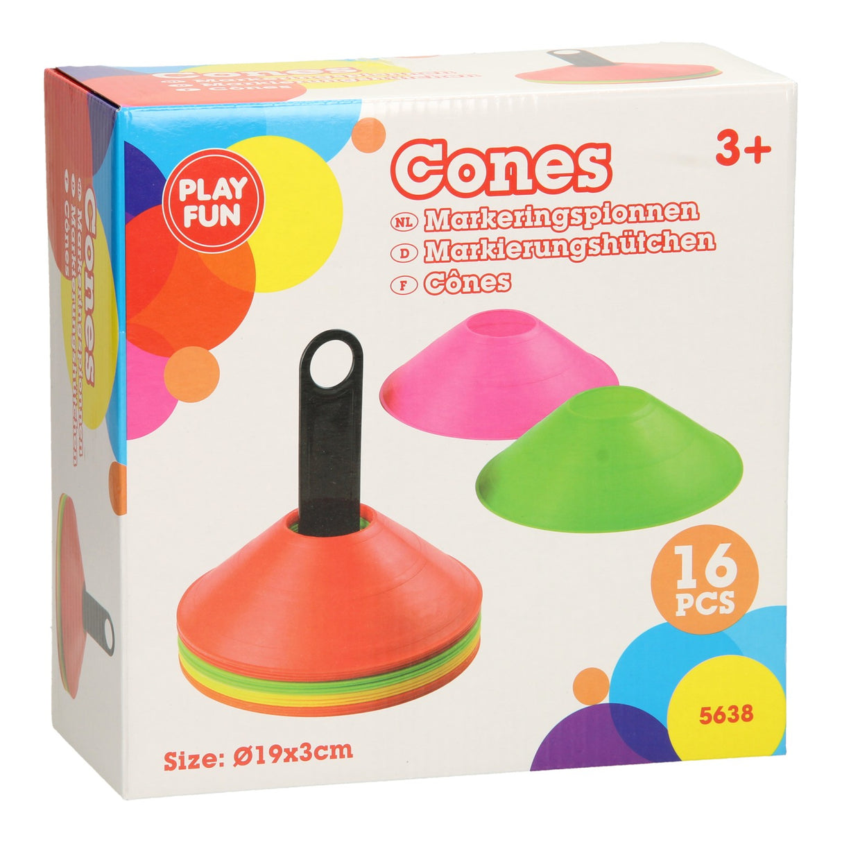 Playfun trainingshoedjes, 16st.