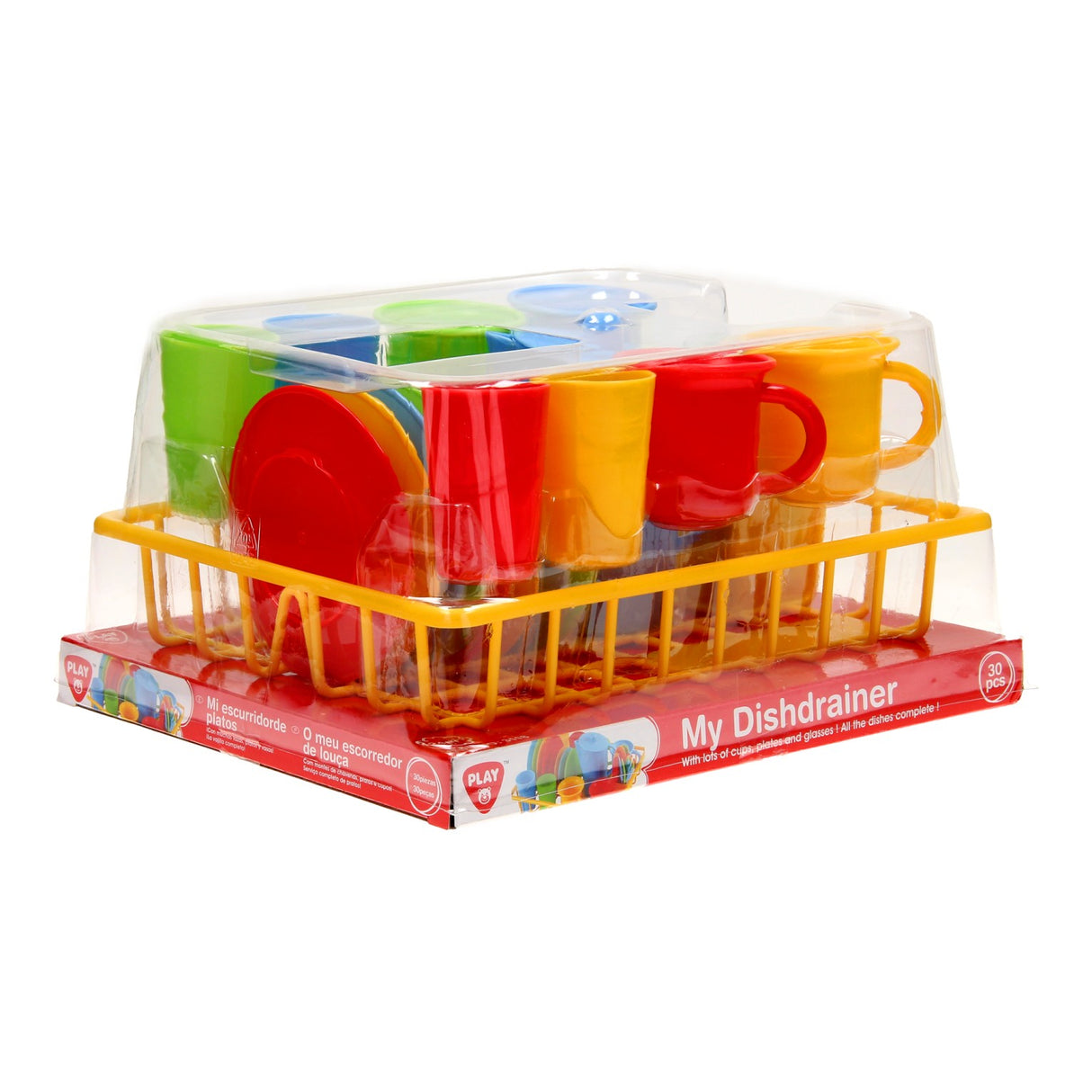Playgo serviesset 30-delig - speelgoedservies - multicolor