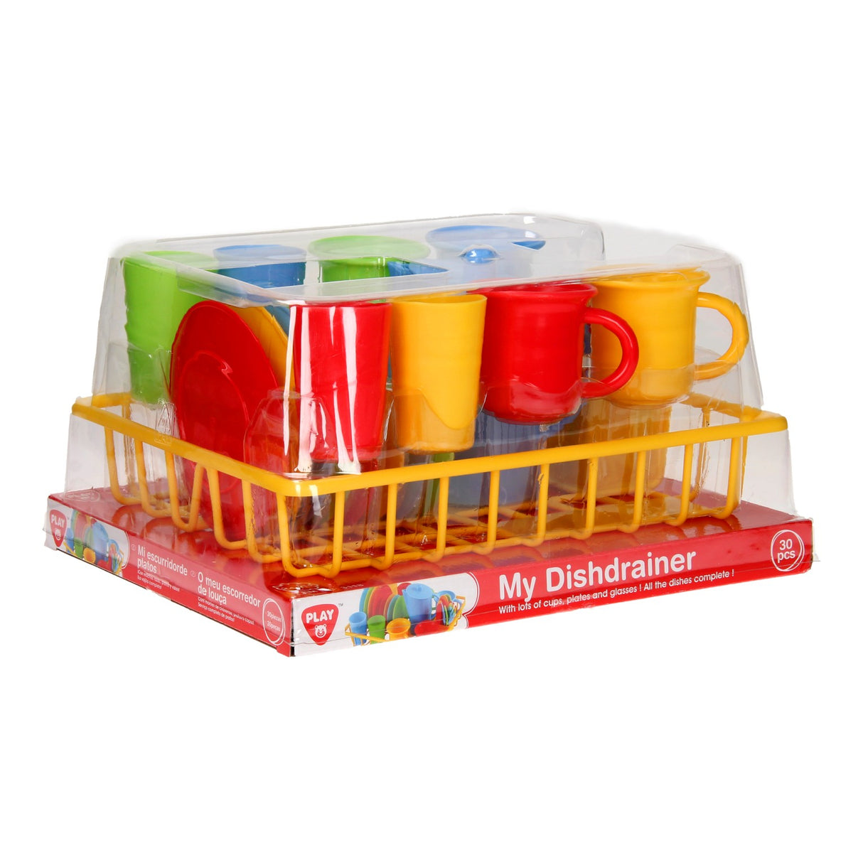 Playgo serviesset 30-delig - speelgoedservies - multicolor