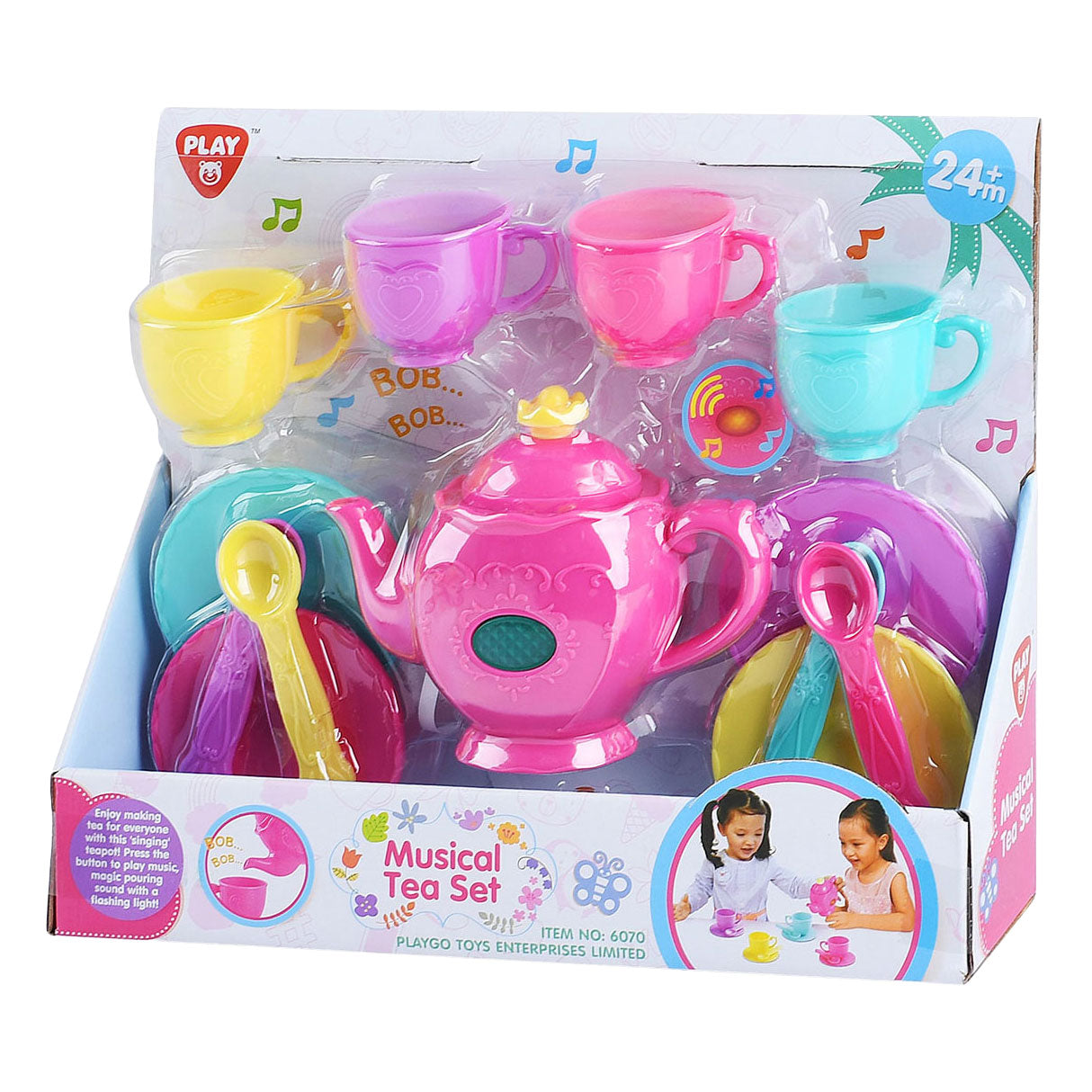 Playgo theeservies met muziek - 13dlg.