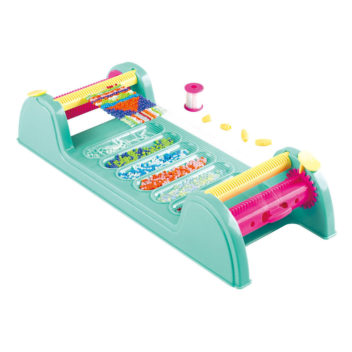 Playgo maak je eigen armbanden weefmachine set - 16dlg.