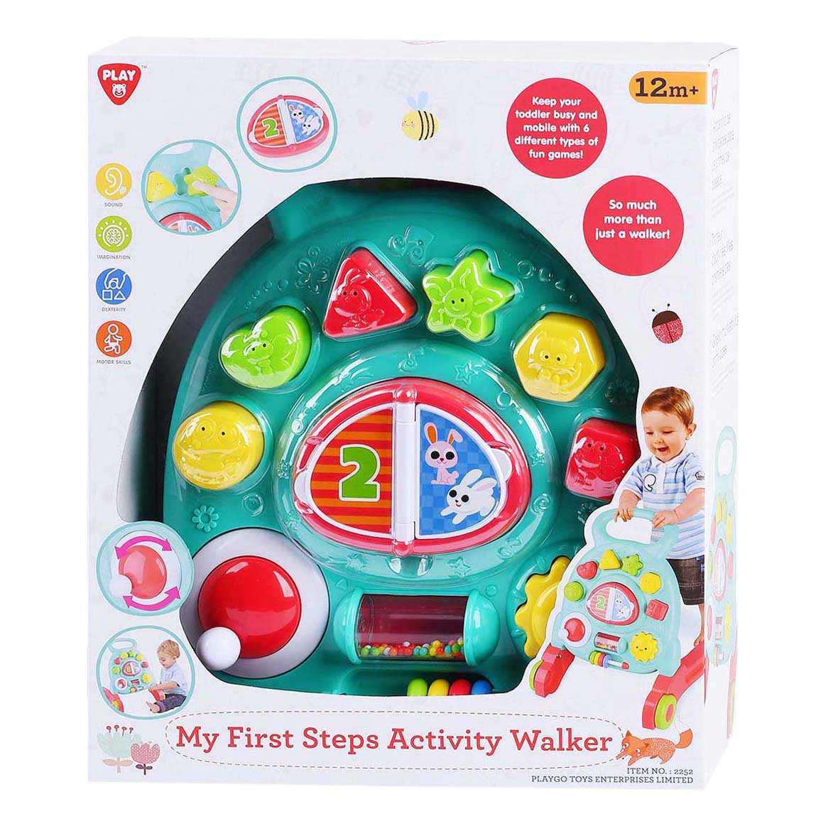 Playgo activiteitenloopwagen
