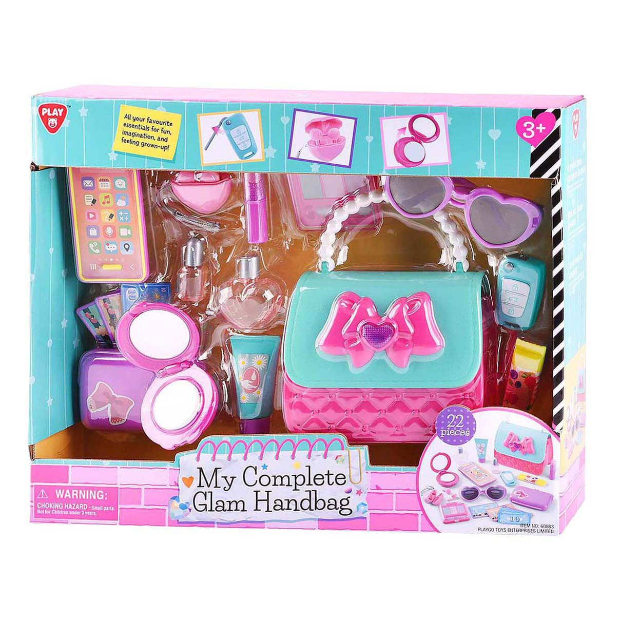 Playgo glam handtas - 22dlg.