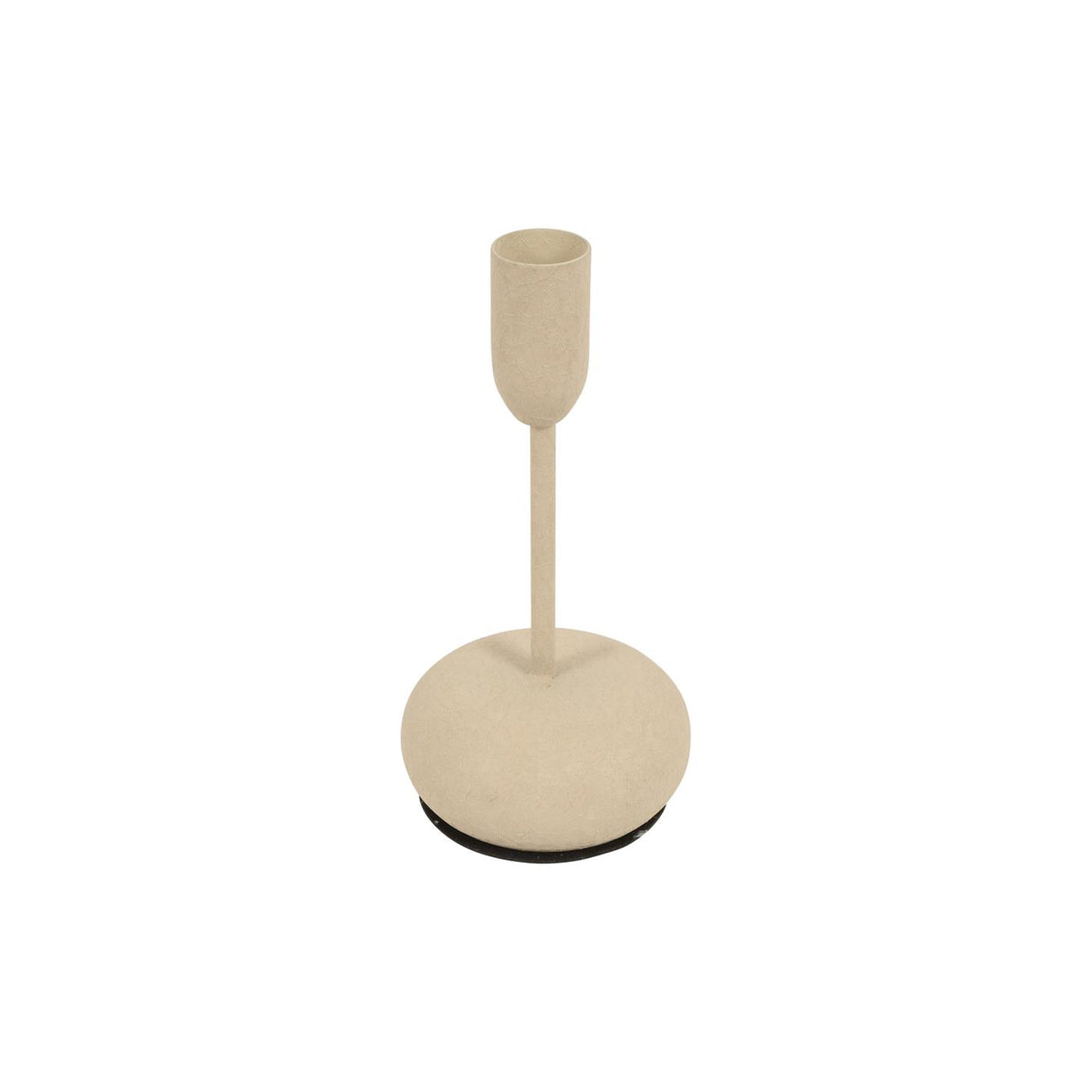 Countryfield kandelaar s creme 8x8x15,5cm
