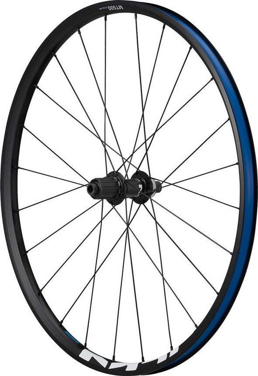 Shimano achterwiel mt500 29 inch disc cl quick release zwart