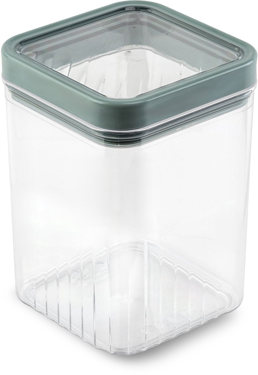 Curver kara voorraadbus - 1,2l - 10,7x10,7x16,4cm - blauwgroen