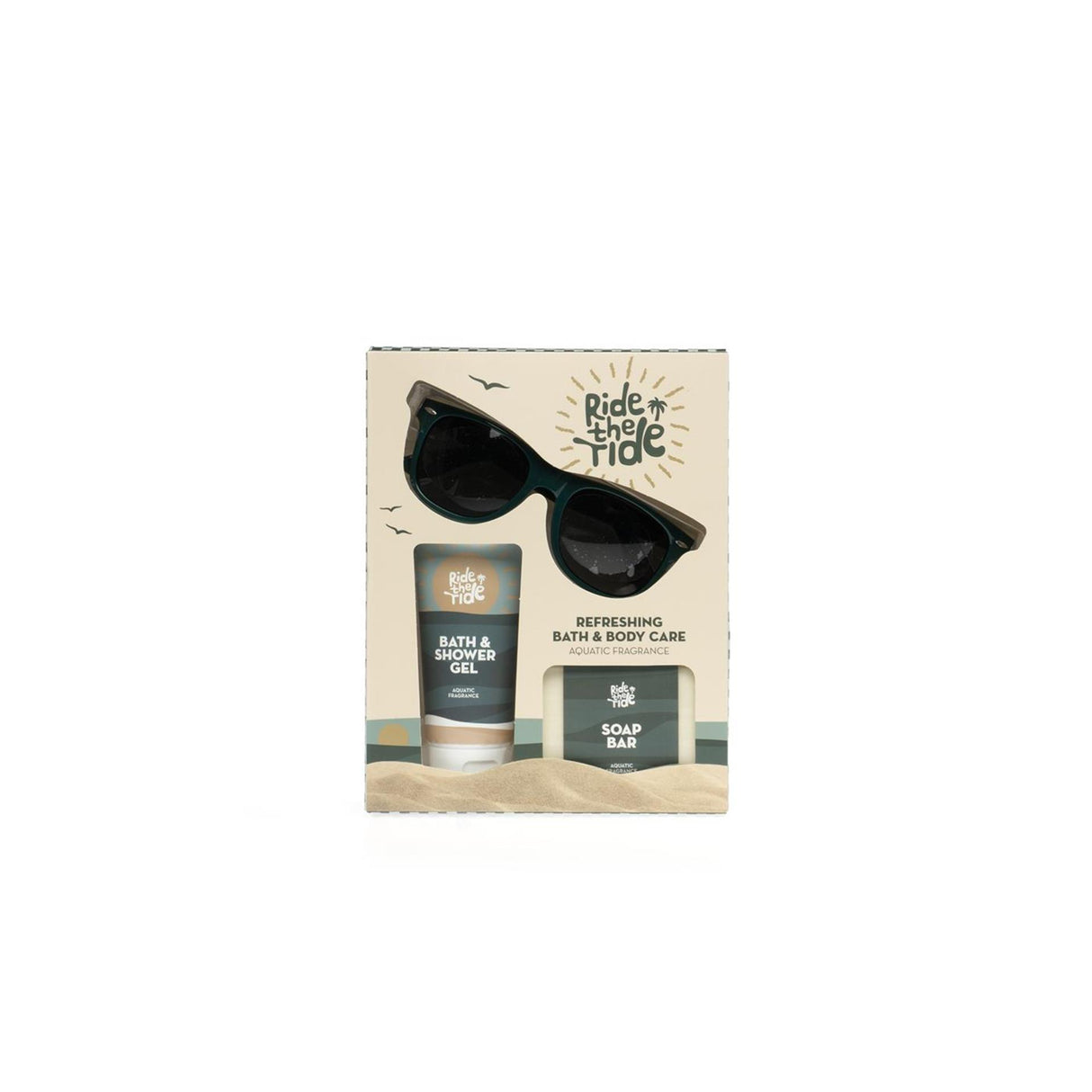 Source balance bad giftset ride the tide met zonnebril