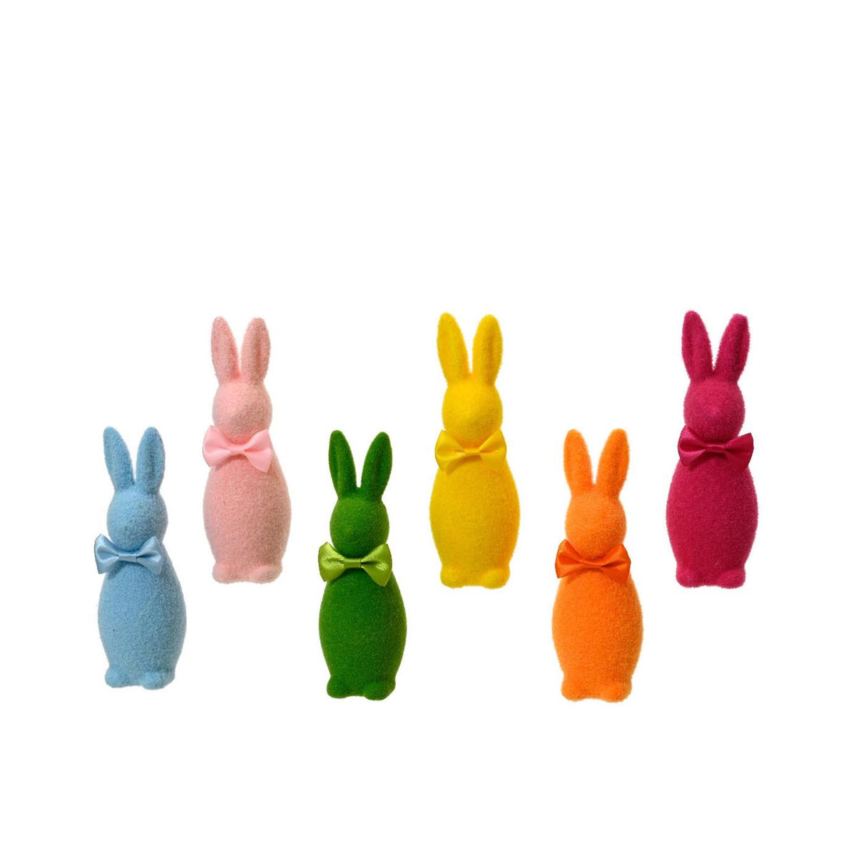 Decoris figuur konijn polyfoam 5x5x16cm