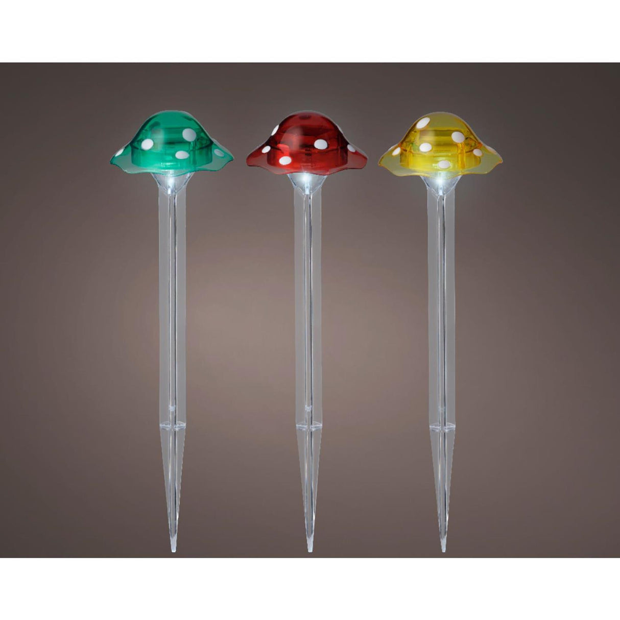 Lumineo solar lamp paddestoel h33.5cm