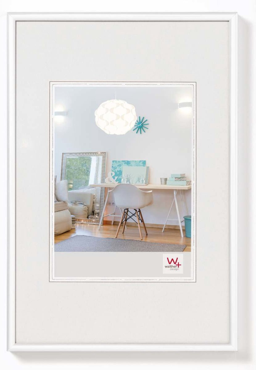 Walther new lifestyle - kunststof lijst - fotoformaat 30x45 cm - wit