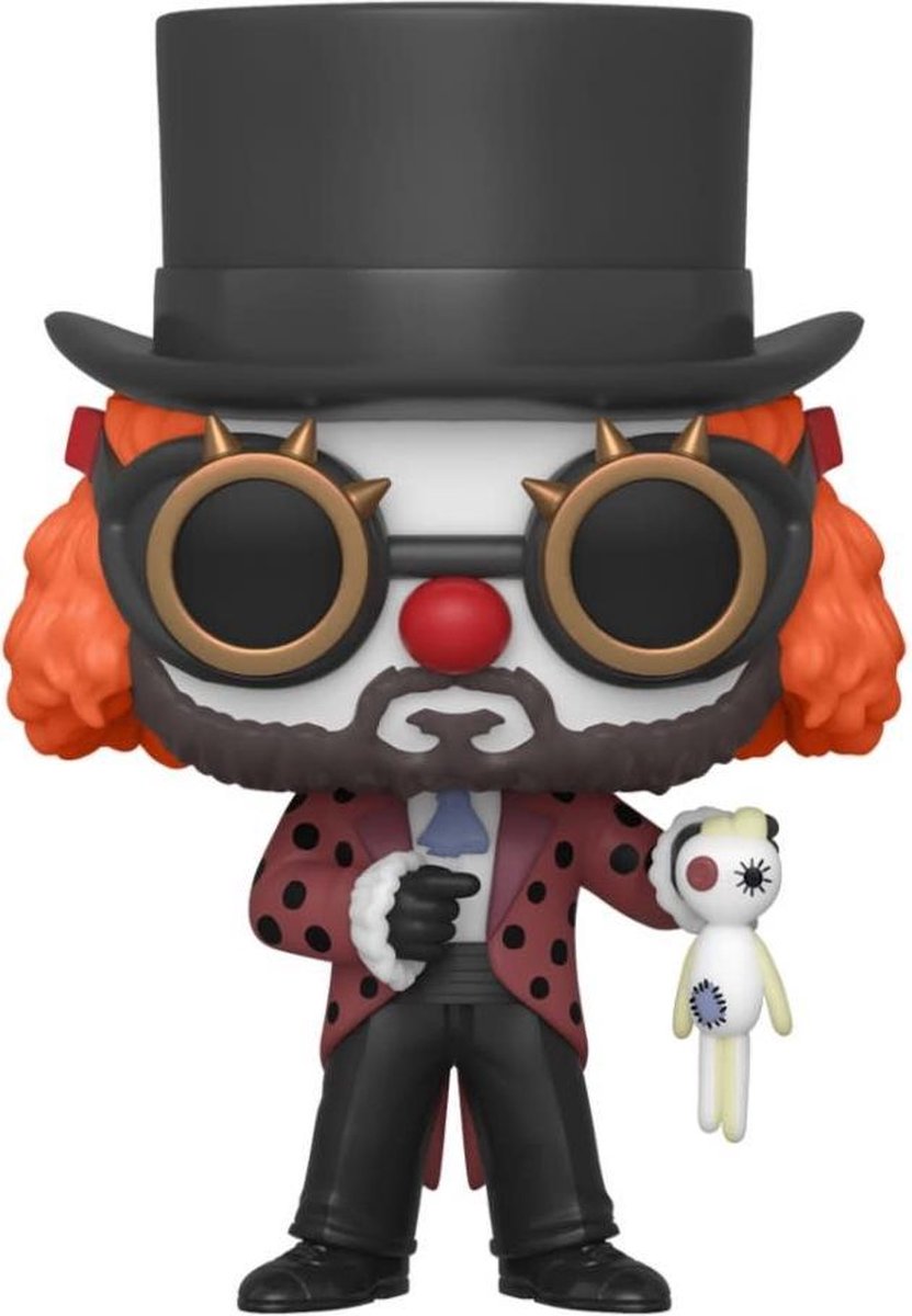 Funko la casa de papel - money heist pop! tv professor o clown 9 cm verzamelfiguur - multicolours