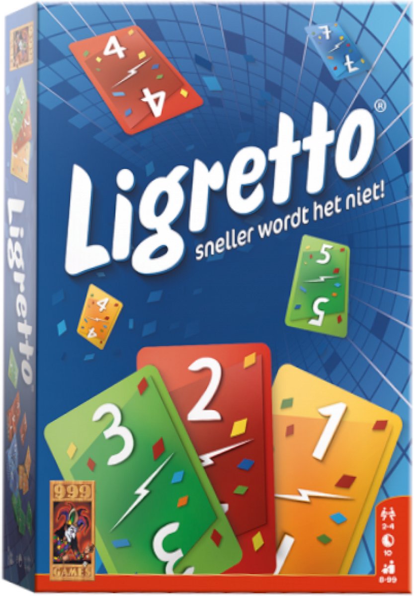 999games 999 games ligretto blauw