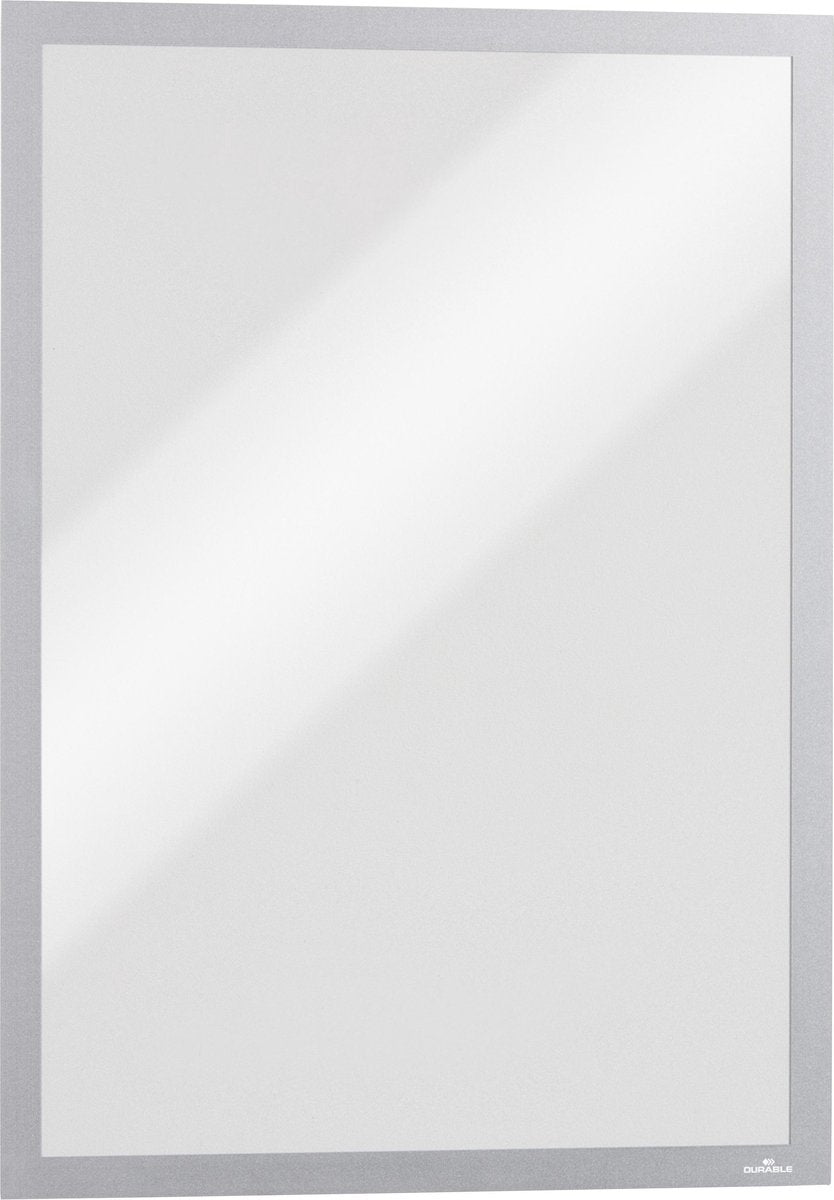 Durable 486823 duraframe magnetic a3 - 4868 magnetisch frame din a3 zilver (b x h) 323 mm x 446 mm 5 stuk(s)