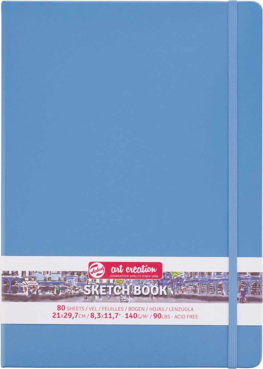 Talens art creation schetsboek blauw 21 x 29.7 cm 140 g 80 vellen