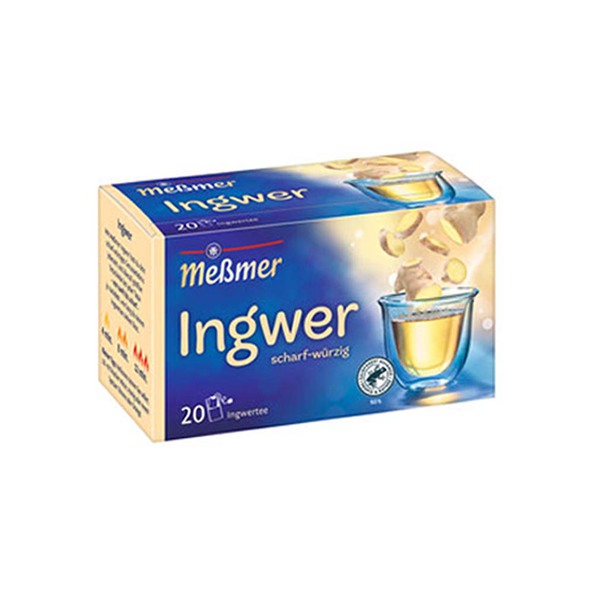 Messmer ingwer 20x 2gr (10 stuks)