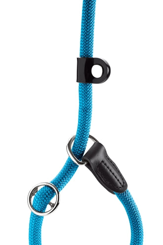 Hunter retrieverlijn met stop freestyle turquoise