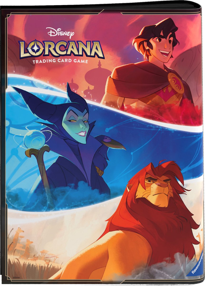 Disney lorcana tcg - nicholas kole lorebook card portfolio