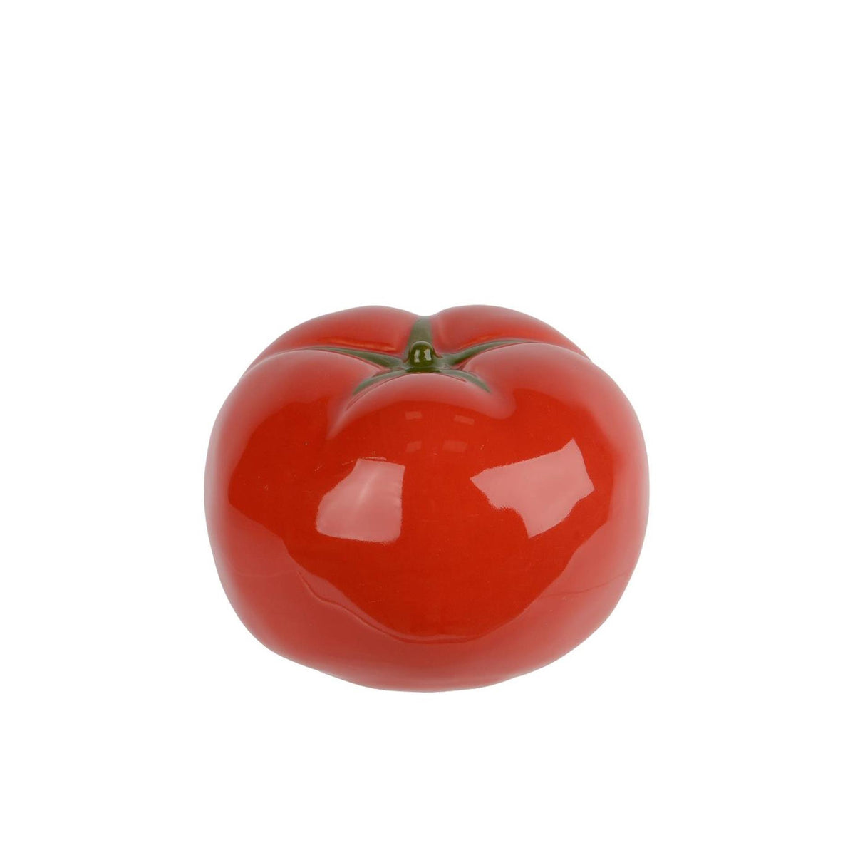 Decoris groente tomaat porselein 9x9x6,5cm