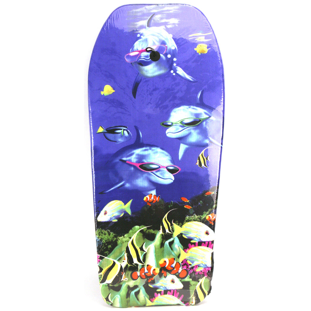 Basic bodyboard met print 104 cm