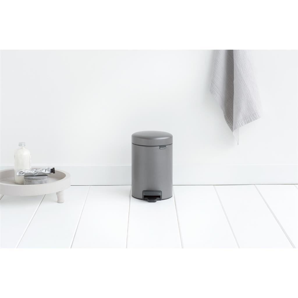 Brabantia newicon pedaalemmer 3l platinum