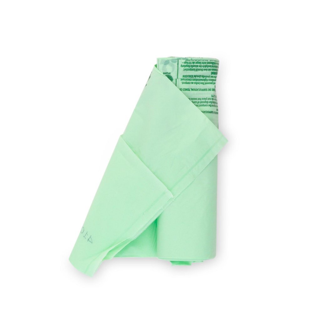 Brabantia perfectfit vuilniszakken - 100% composteerbaar - biologisch afbreekbaar - 10 12 l - code c - 10 stuks