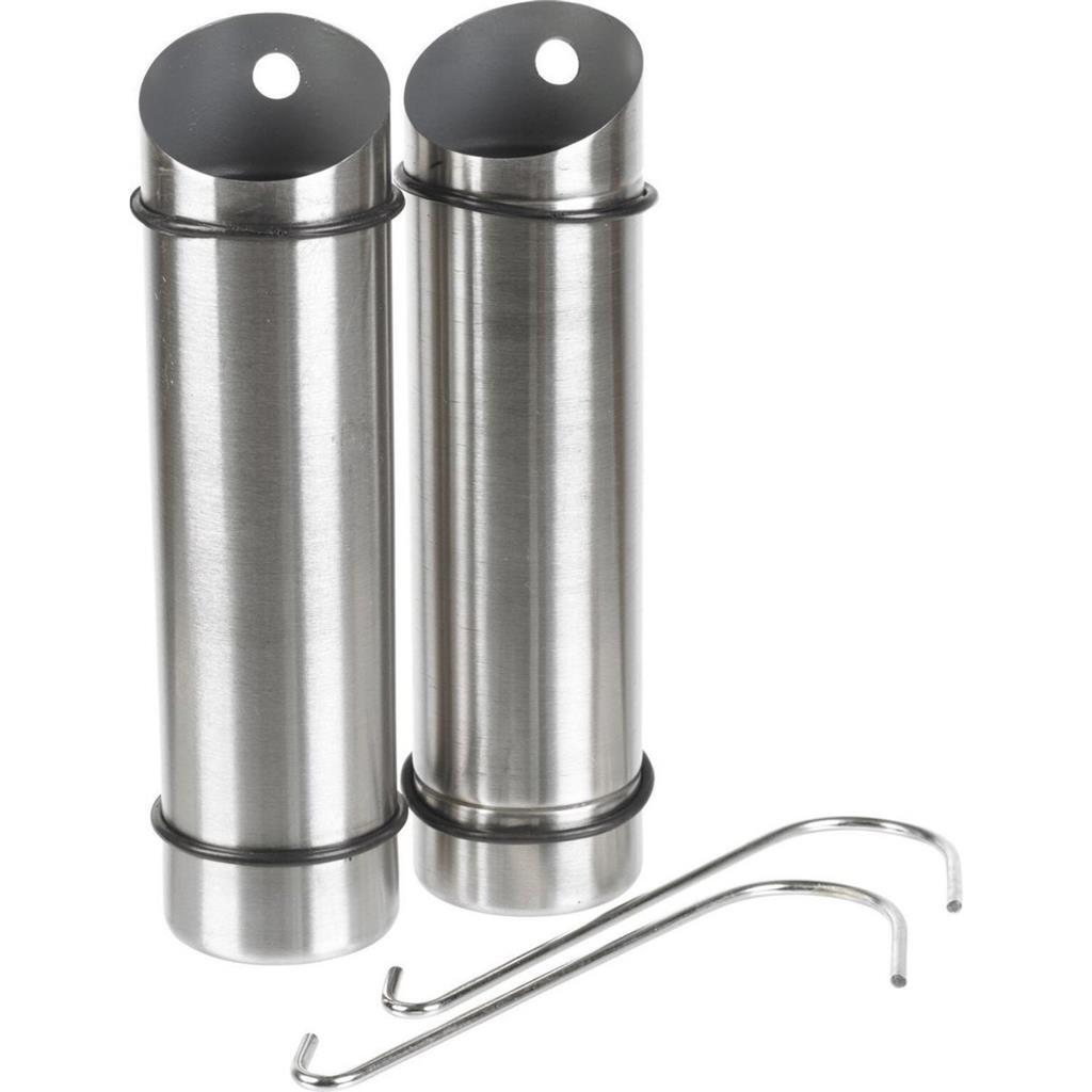 Excellent houseware waterverdampingsbakje rvs set a 2st. 20x5cm