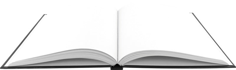 Kangaro dummyboek - a5 - zwart met design - 160 blanco pagina's - hard cover - k-5585