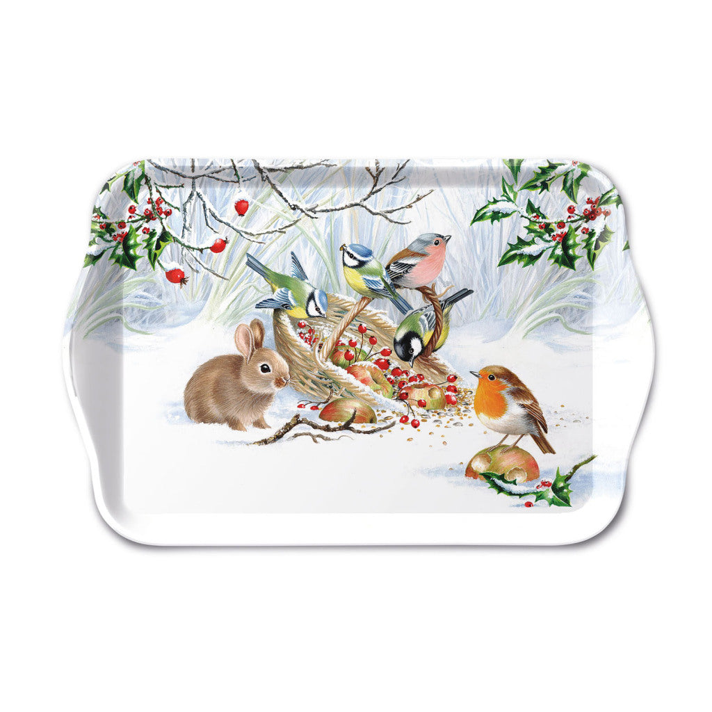 Ambiente dienblad winterwereld 21x13 cm