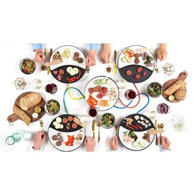 Princess 103080 dinner 4 all tafelgrill 4x250w
