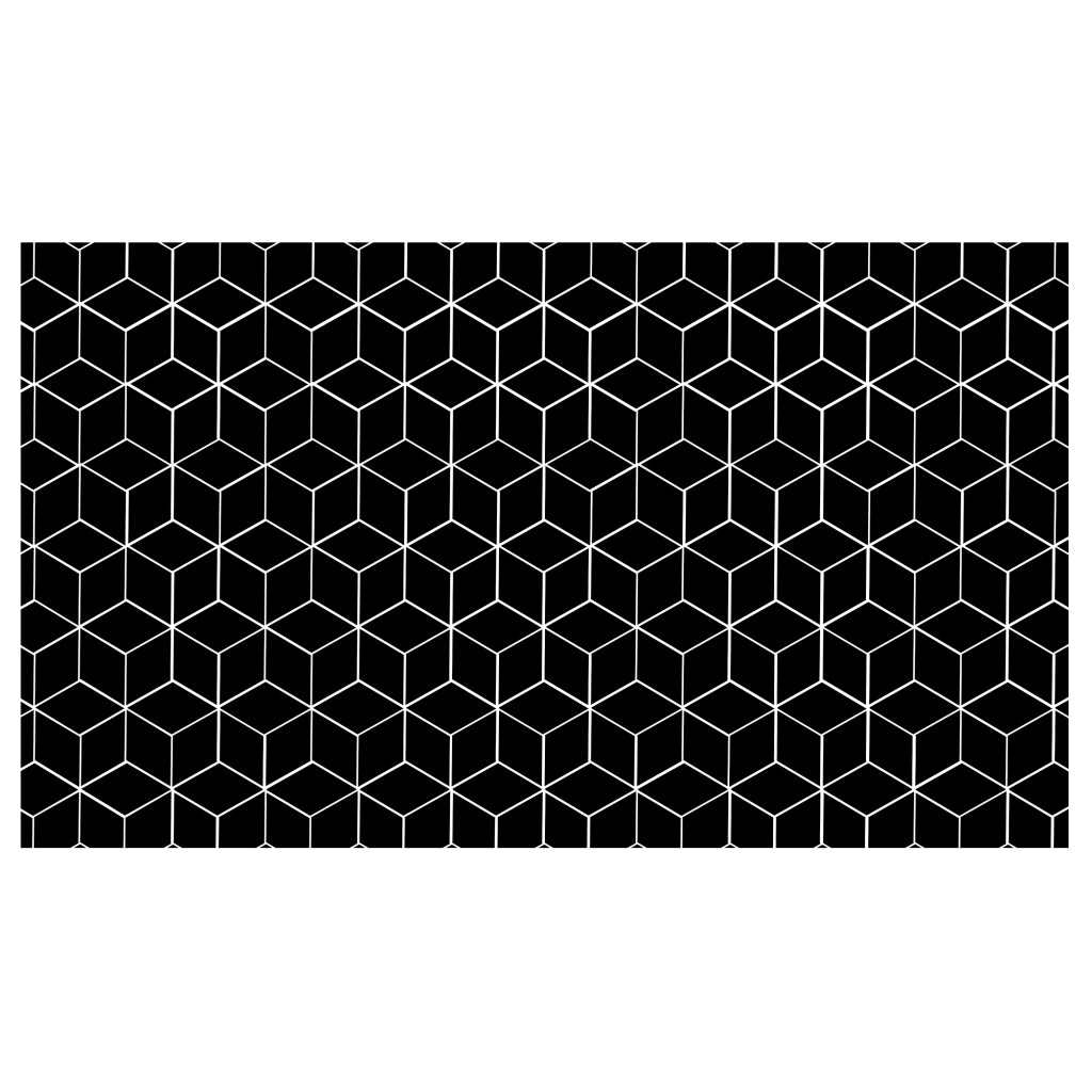 Scanpart inductie beschermmat 90x52 cm zwart siliconen