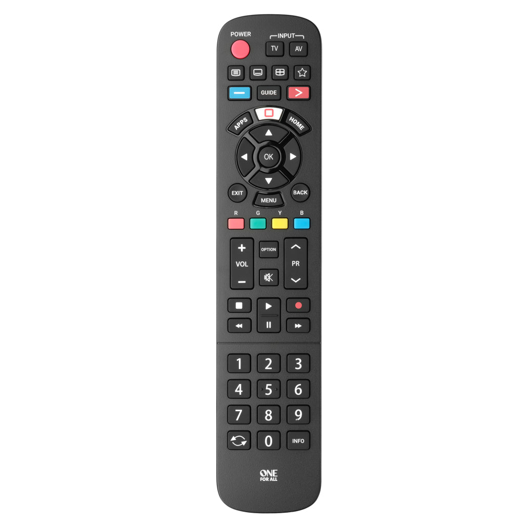One for all urc4914 voor panasonic tv