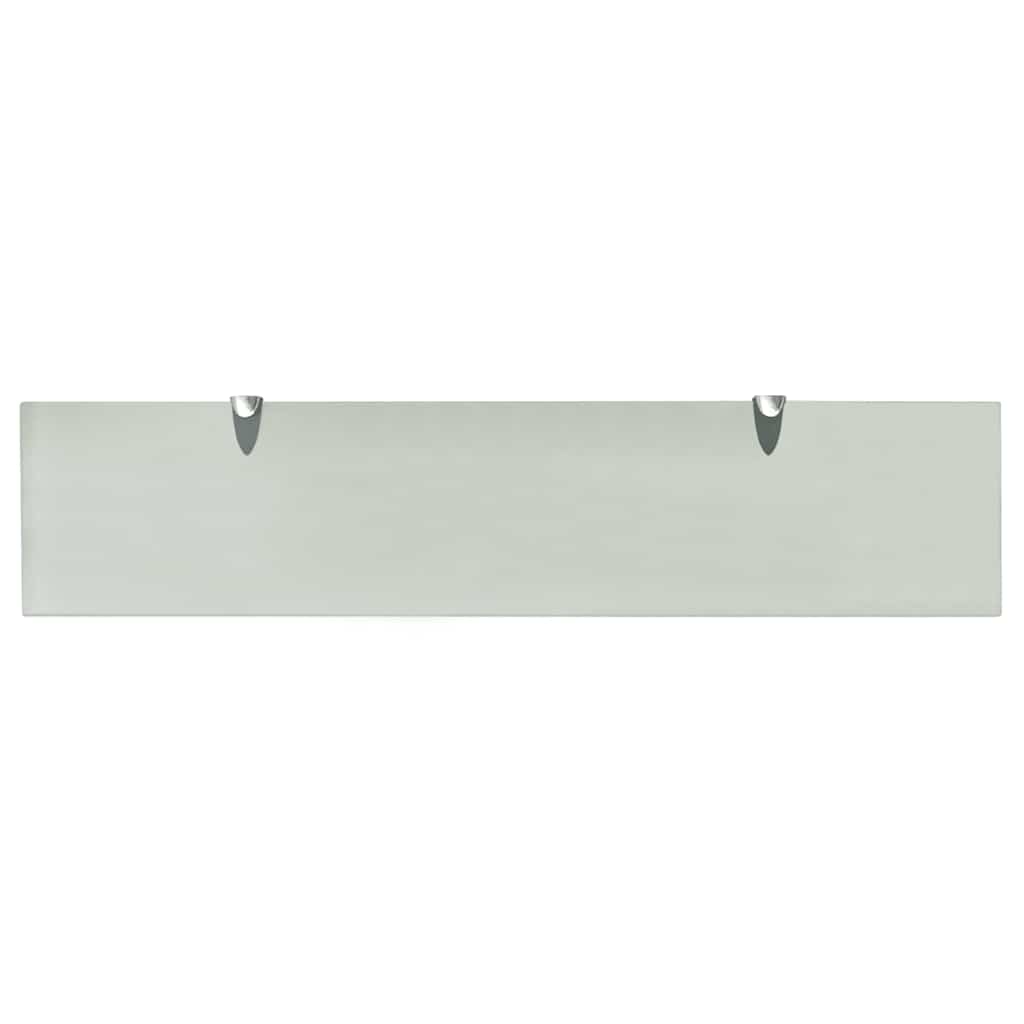 Vidaxl zwevende plank 90x20 cm 8 mm glas
