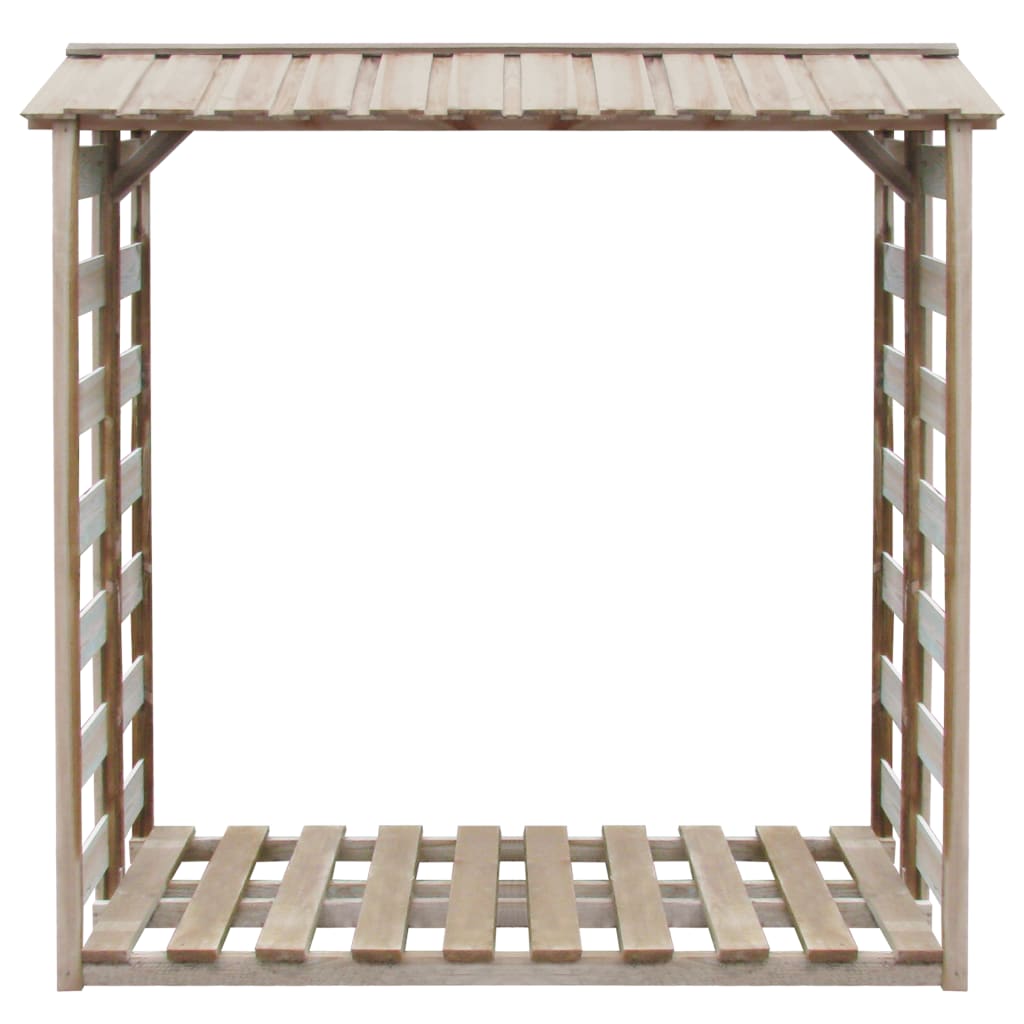 VidaXL Haardhoutopslag 150x90x176 cm geïmpregneerd grenenhout