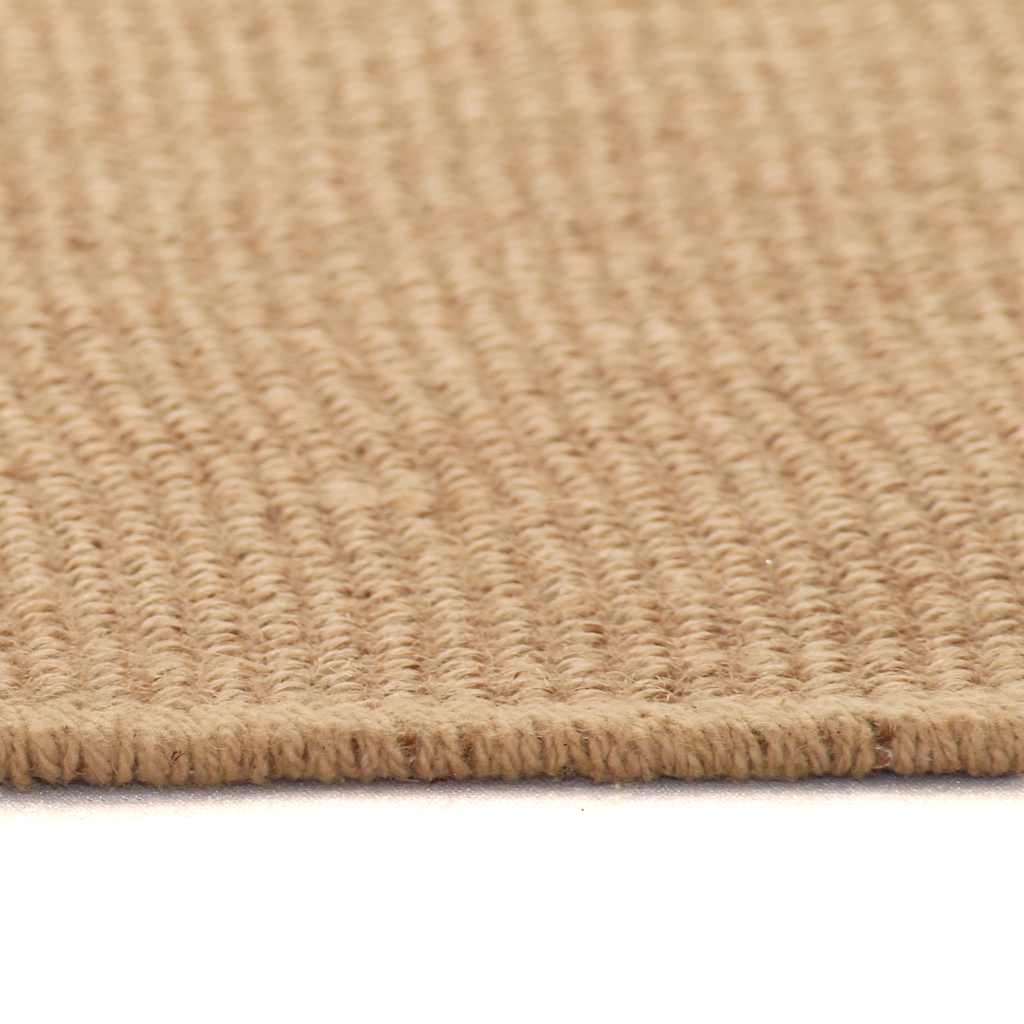 Vidaxl tapijt met latex onderkant 70x130 cm jute natuurlijk
