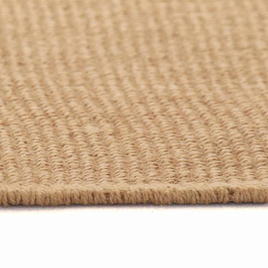 Vidaxl tapijt met latex onderkant 140x200 cm jute natuurlijk