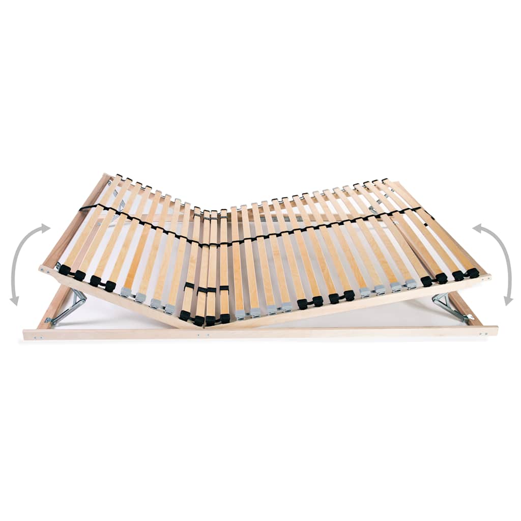 Vidaxl lattenbodem met 28 latten 7 zones 100x200 cm